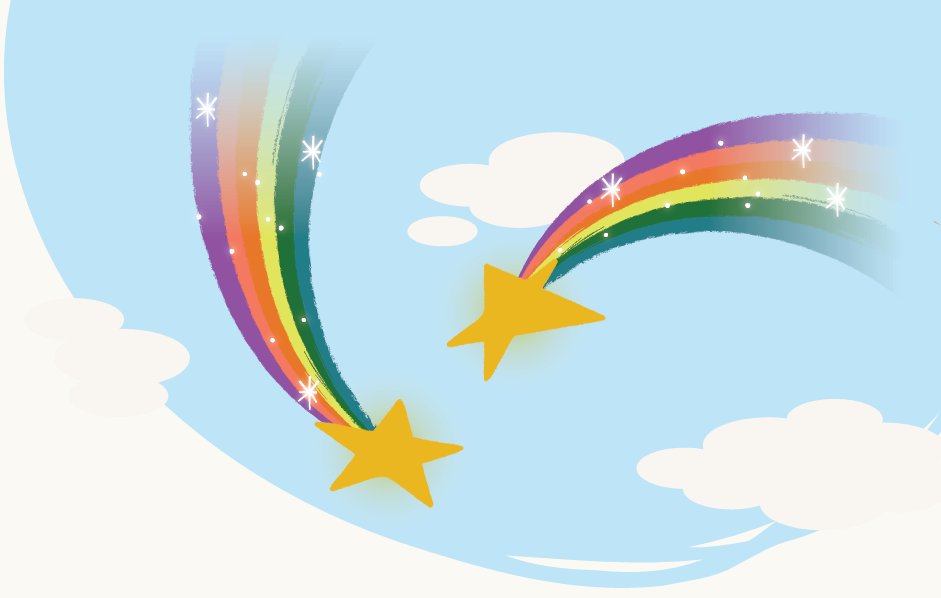 Rainbow star